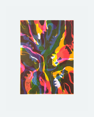 CHATTER screenprint, paper&nbsp; 2023